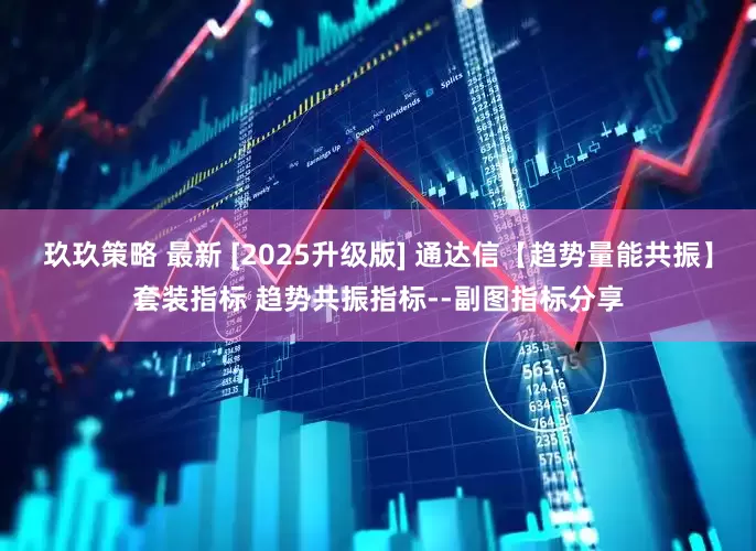 玖玖策略 最新 [2025升级版] 通达信【趋势量能共振】套装指标 趋势共振指标--副图指标分享